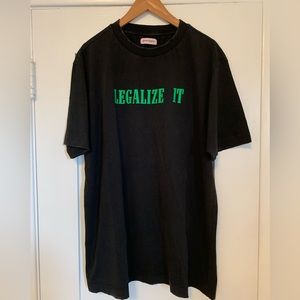 Palm Angels ‘Legalize It’ Tee - Size XL